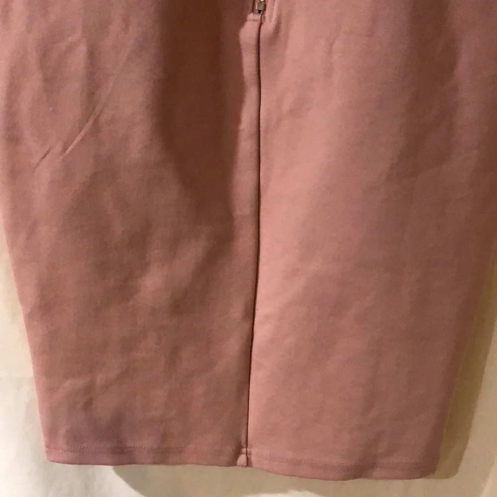 Lac Bleu‎ pink bodycon dress